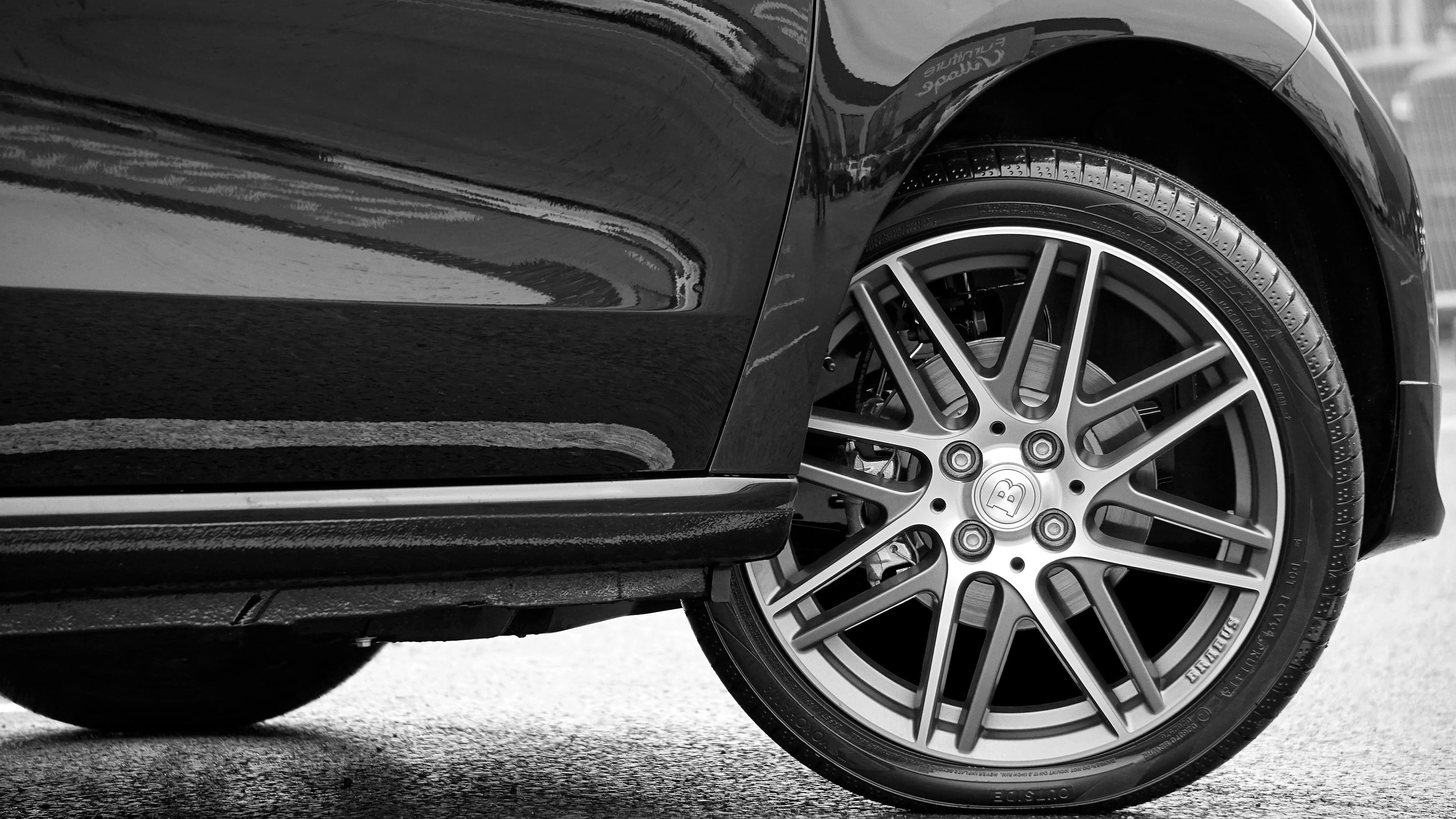 Stacked passenger car radial (PCR) tyres ready for wholesale dispatch